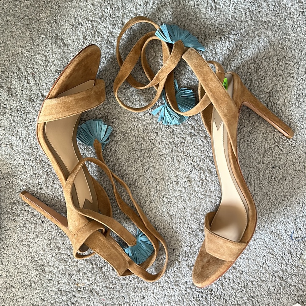 BRIAN ATWOOD SUEDE SANDALS SHOES SIZE 9 1/2 BRAND NEW - Picture 4 of 8